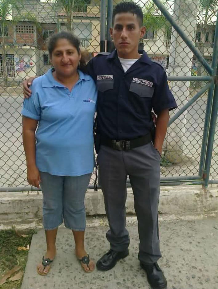Juan Enrique antes de estar en prisión