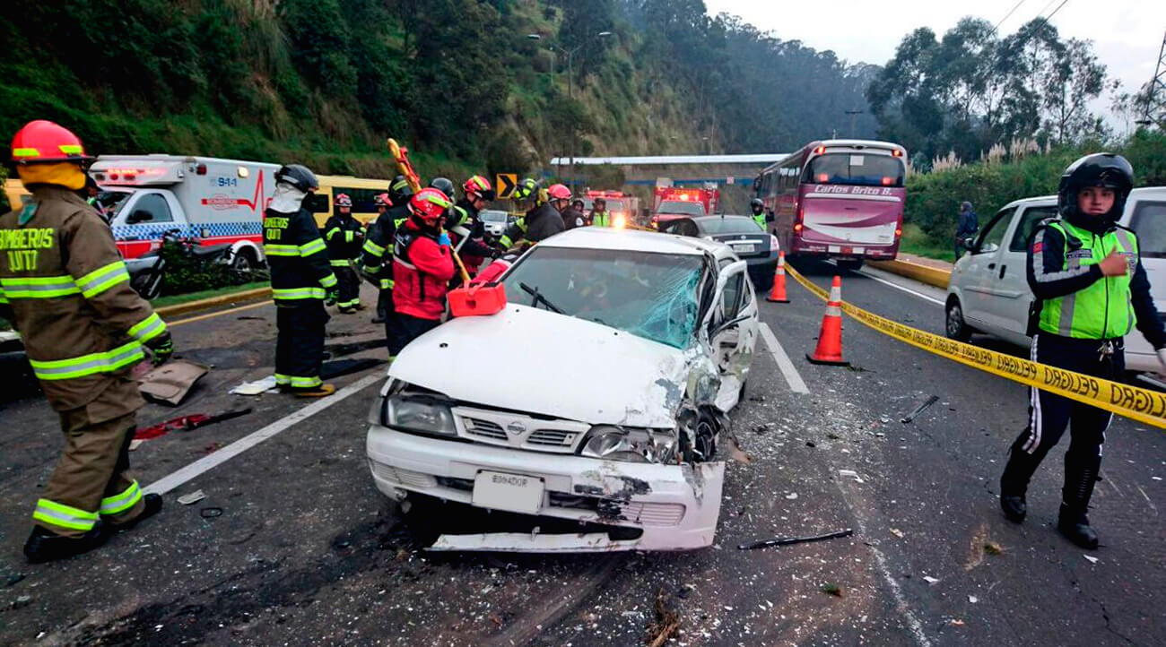 Ecuador Registró Más De 300000 Siniestros De Tránsito En Una Década